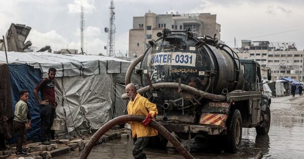 La Nación / Hamás alerta sobre inundaciones en Gaza y pide incrementar la ayuda