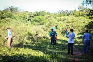 Minga Ambiental en el Lago Canindeyú