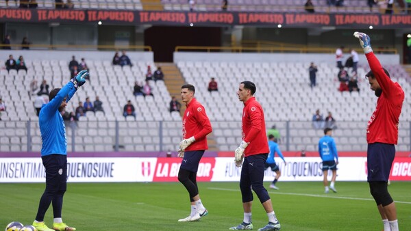 Alfaro confirmó al portero de Paraguay ante Estados Unidos