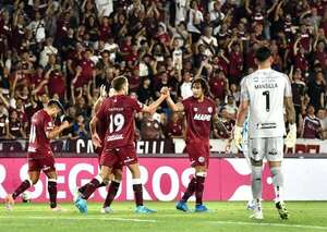 José Canale lidera el triunfo de Lanús antes de la final de la Sudamericana - Fútbol Internacional - ABC Color