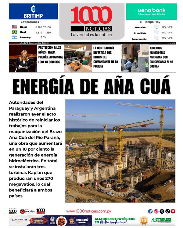 15 de noviembre de 2025