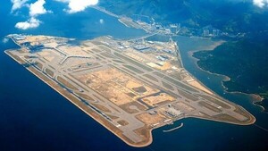 Hong Kong halla una posible bomba de la Segunda Guerra Mundial en las obras del aeropuerto