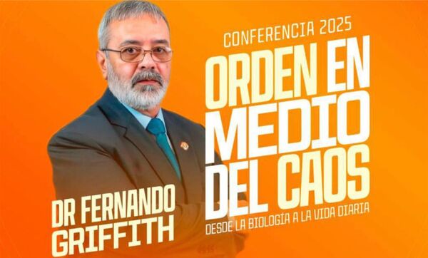 Conferencia “Orden en Medio del Caos”: Fernando Griffith presentará una mirada desde la biología hacia la vida diaria