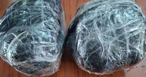 La Nación / Hallaron dos paquetes de drogas arrojados al patio del penal de Tacumbú