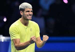 Alcaraz, a un paso de la gloria en Turín - Tenis - ABC Color