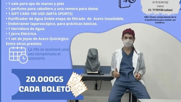 Joven diagnosticado con tumor en el cerebro necesita ayuda de G. 45 millones para cubrir operación