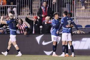 Video: a pesar de la derrota, paraguayos residentes en EEUU vibraron con la Albirroja  - Nacionales - ABC Color