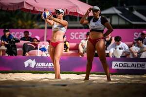 Mundial de vóley playa: Por el primer grito triunfal - Polideportivo - ABC Color