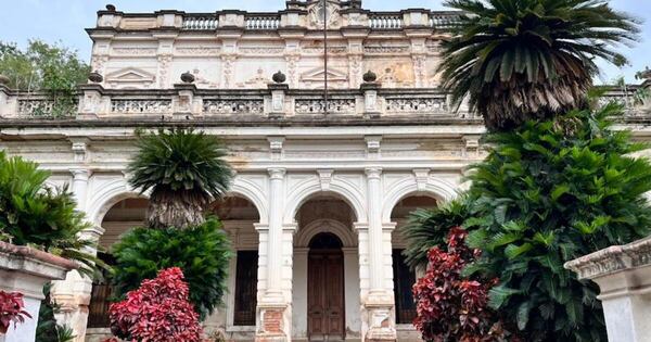 La Nación / El palacete de Asunción que hoy es una casa de estudios
