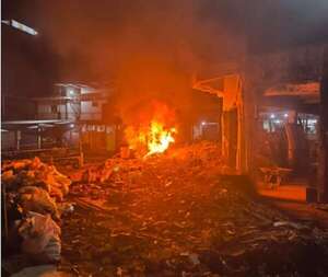 Simulacro de incendio en el Mercado 4 de Asunción puso en alerta a vecinos de la zona - Nacionales - ABC Color