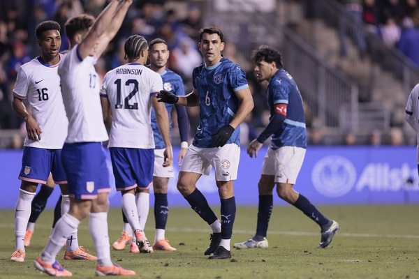 Paraguay cayó ante Estados Unidos en amistoso internacional - trece