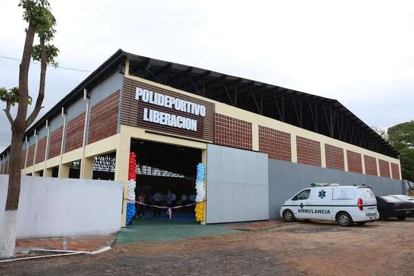 Liberación: pobladores inauguran un polideportivo - Nacionales - ABC Color