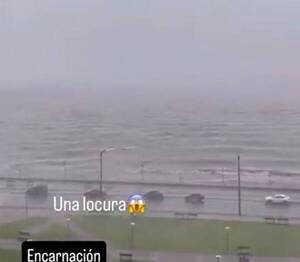 [VIDEO] Viento vaí: Sustazo en shopping de Encarnación