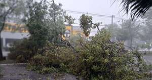 La Nación / Susto y destrucción deja a su paso el temporal que azotó a gran parte del país