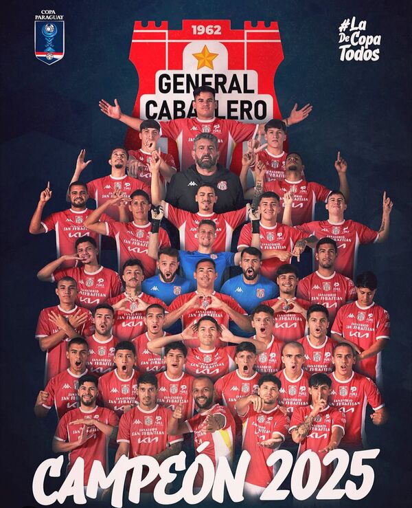 General Caballero, campeón histórico de la Copa Paraguay - Concepción al Día