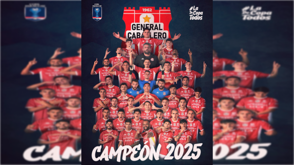 General Caballero se despide de Primera ganando la Copa Paraguay a 2 de Mayo en el mismísimo Río Parapití