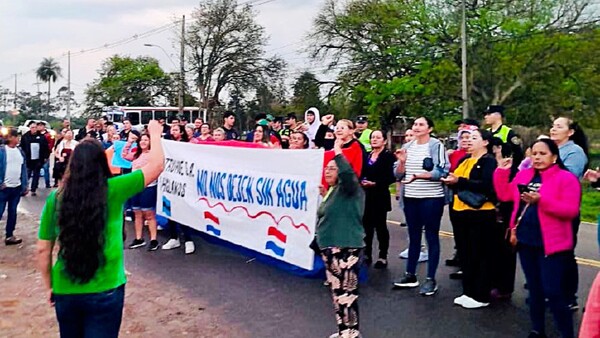 Pobladores exigen a gobernantes defensa del Acuífero Caacupé