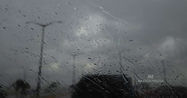 La Nación / Un lunes con lluvias y una semana con ambiente fresco, anuncia Meteorología