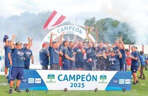 Benjamín Aceval es campeón de la Primera B