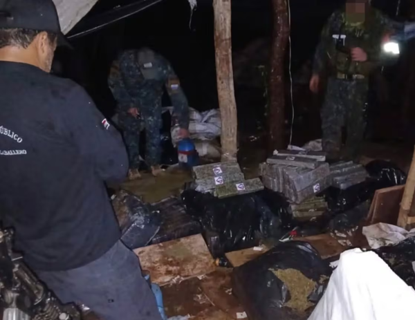 Operación Escudo Guaraní logra incautación de más de 10 toneladas de marihuana