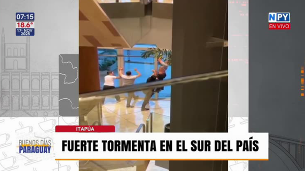 Itapúa: Fuerte tormenta con vientos de más de 120 km/h generó pánico y cuantiosos daños