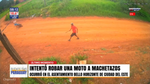 Detienen al hombre que atacó con dos machetes a una pareja para robar una moto