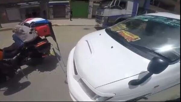 “‘Bajate, hijo de…’": paraguayo perdió la paciencia en ruta boliviana