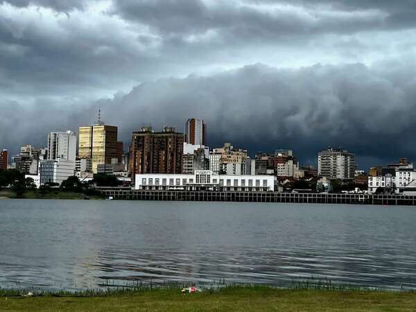 Temporal en Paraguay: ráfagas de vientos superaron 100 kilómetros por hora - Clima - ABC Color