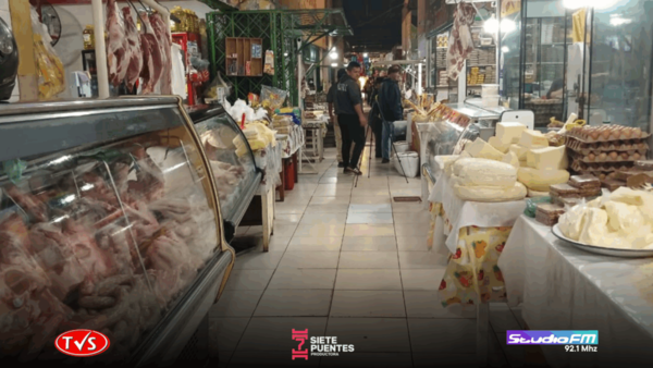 PRECIOS DE LA CARNE Y ALTERNATIVAS EN LA FERIA MUNICIPAL LA PLACITA DE ENCARNACIÓN DE CARA A FIN DE AÑO - «TVS DIGITAL»