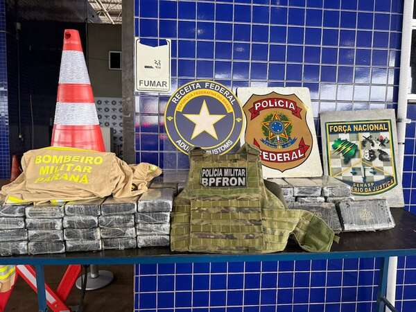 Cae paraguayo con 70 kilos de cocaína en el Puente de la Amistad - ABC en el Este - ABC Color