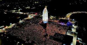 La Nación / Devoción mariana: Brasil inauguró la estatua más alta del mundo dedicada a la Virgen de Fátima