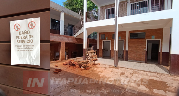 EMPRESA “FAVORITA” DE LA MUNICIPALIDAD ABANDONÓ OBRAS EN ESCUELA DE ENCARNACIÓN