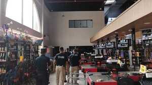 Intento de robo con toma de rehén en Supermercado de Areguá