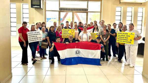 Funcionarios del Hospital de Trauma anuncian movilización por la desprecarización