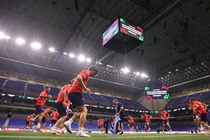 Último entrenamiento en San Antonio en el cierre de la gira por Norteamérica