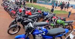 La Nación / Carreras clandestinas: se incautan 80 motos