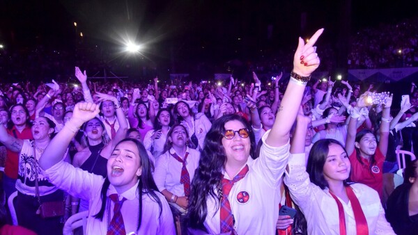 Erreway hizo vibrar al público en el Yacht