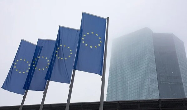 La economía de la zona euro crecerá menos de lo esperado el próximo año, según el BCE