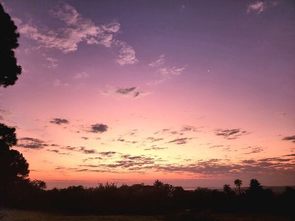 Martes fresco con clima agradable y vientos sur