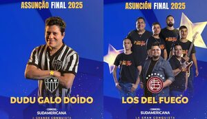 Final Sudamericana: show estará a cargo de Dudu Galo Doido y Los del Fuego - trece