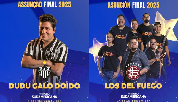 ¡Artistas confirmados para la final de la Sudamericana en Asunción! | Unicanal
