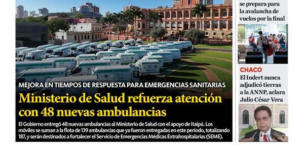 La Nación / LN PM: edición del 18 de noviembre