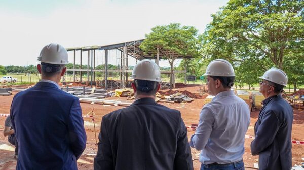 Verifican avances de las obras del Centro TASK Paraguay