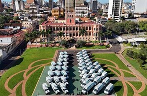 Salud Pública recibió 48 nuevas ambulancias adquiridas por Itaipú y destinadas a fortalecer el SEME | DIARIO PRIMERA PLANA