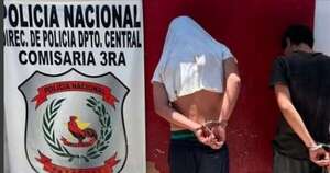 La Nación / Luque: jóvenes robaron imágenes religiosas de un nicho comunitario y quedaron detenidos