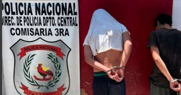 La Nación / Luque: jóvenes robaron imágenes religiosas de un nicho comunitario y quedaron detenidos