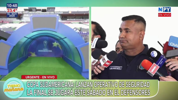 Final de la Copa Sudamericana: Despliegan 6.000 policías en Megaoperativo de Seguridad