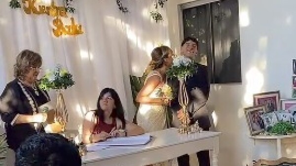 Momento viral en Luque: “Chipa, chipa” se escuchó en plena boda