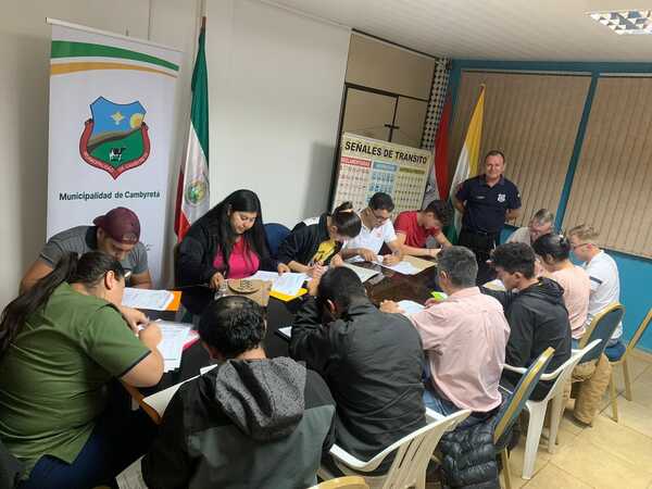 Último curso del año para licencias de conducir se realizará el 5 de diciembre en Cambyretá