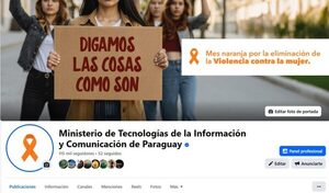 El Gobierno tiñe sus redes de naranja con el lema "Digamos las cosas como son"